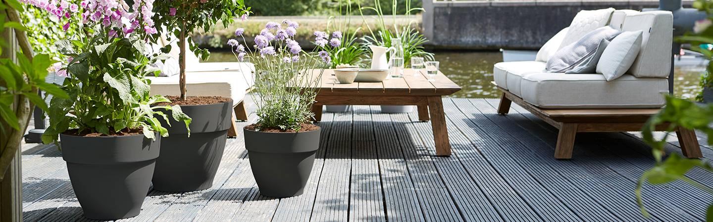 vibia campana rond 20cm living ciment